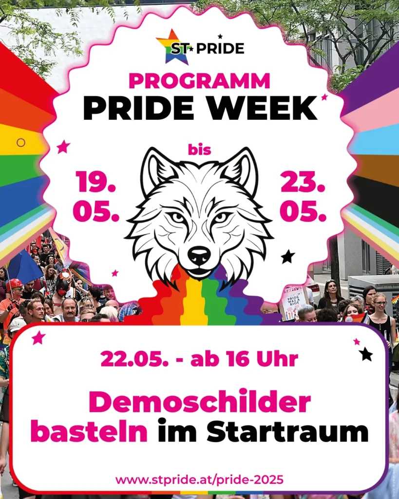 Pride Week - Demoschilder basteln
