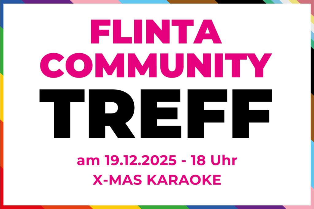 FLINTA Community Treff X MAS Karaoke